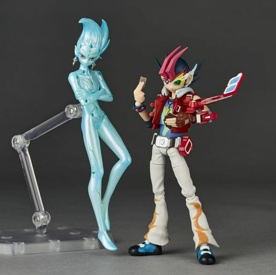 PRE-ORDER Kaiyodo Revoltech Yu-Gi-Oh - Yuma and Astral Action Figure