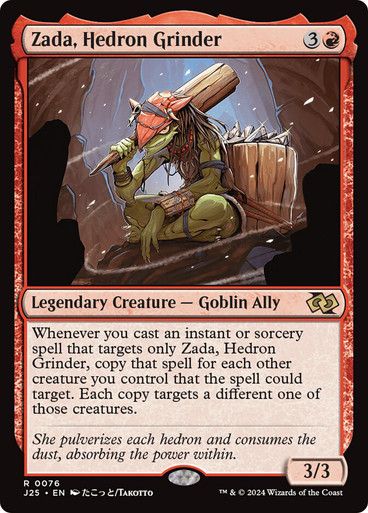 Magic the Gathering Zada, Hedron Grinder Foundations Jumpstart