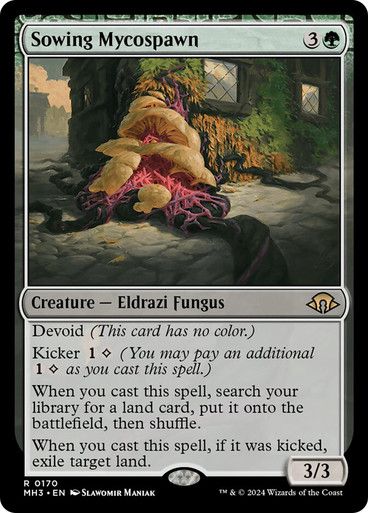 Magic the Gathering Sowing Mycospawn Modern Horizons 3 Glorietta 2