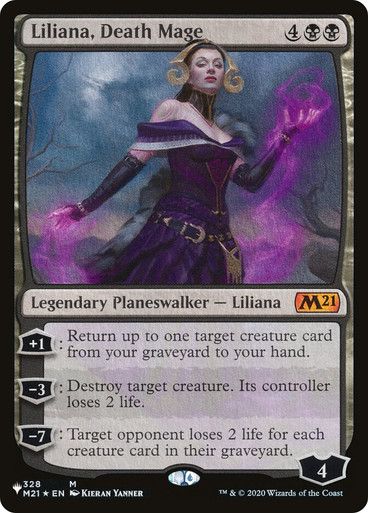 Magic the Gathering Liliana, Death Mage The List Glorietta 2