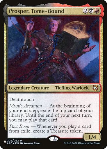Magic the Gathering Prosper, Tome-Bound The List Glorietta 2