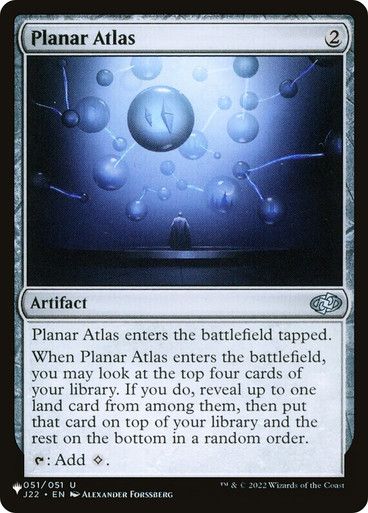 Magic the Gathering Planar Atlas The List Glorietta 2