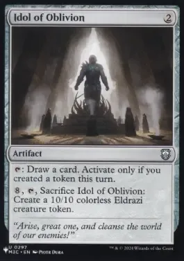 Magic the Gathering Idol of Oblivion The List Greenhills