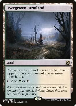 Magic the Gathering Overgrown Farmaldn The List Greenhills
