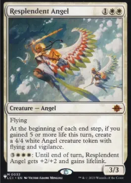 Magic the Gathering Resplendent Angel The List Greenhills
