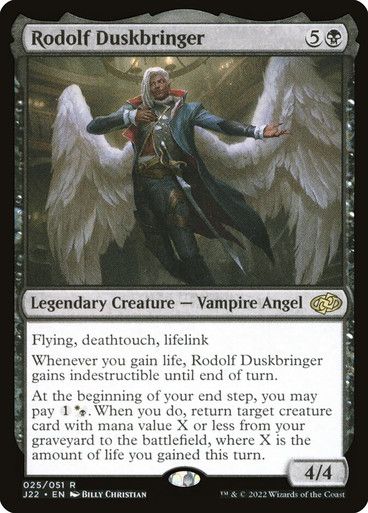 Magic the Gathering Rodolf Duskbringer Foundations Jumpstart Greenhills