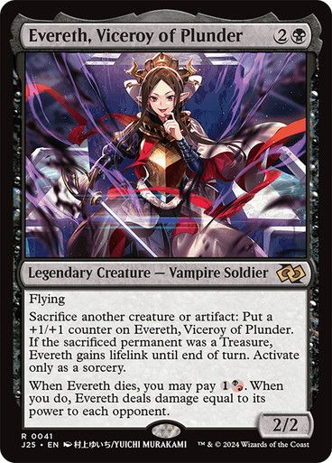 Magic the Gathering Evereth, Viceroy of Plunder Foundations Jumpstart Greenhills