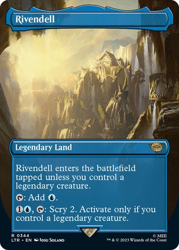 Magic the Gathering Rivendell Borderless The Lord of the Rings Glorietta 2