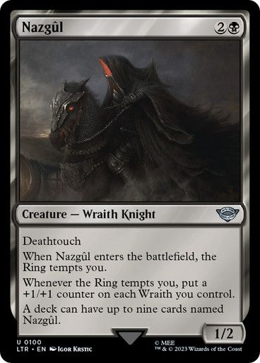 Magic the Gathering Nazgul 100 The Lord of the Rings Glorietta 2