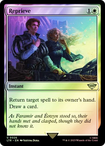 Magic the Gathering Reprieve Foil The Lord of the Rings Glorietta 2