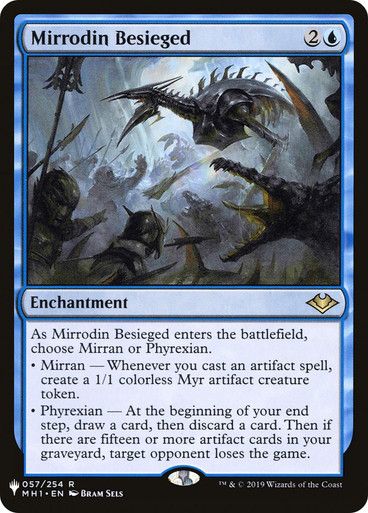 Magic the Gathering Mirrodin Besieged The List Glorietta 2