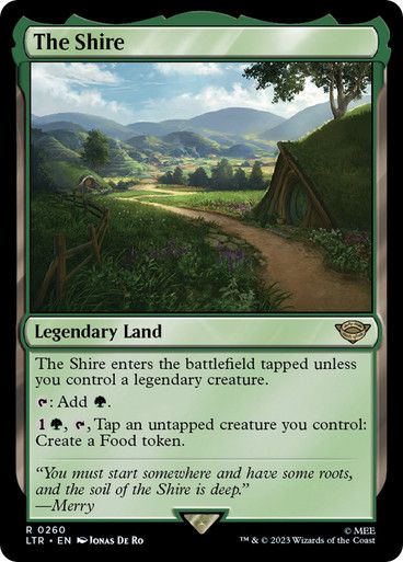 Magic the Gathering The Shire The Lord of the Rings Glorietta 2