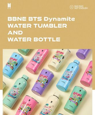 BTS Dynamite Water Tumbler &amp; Bottle