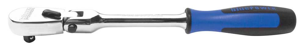 CBRLF108HA - 1/4" Drive bluePOWER® Locking Flex-Head 120-Tooth Handled Ratchet