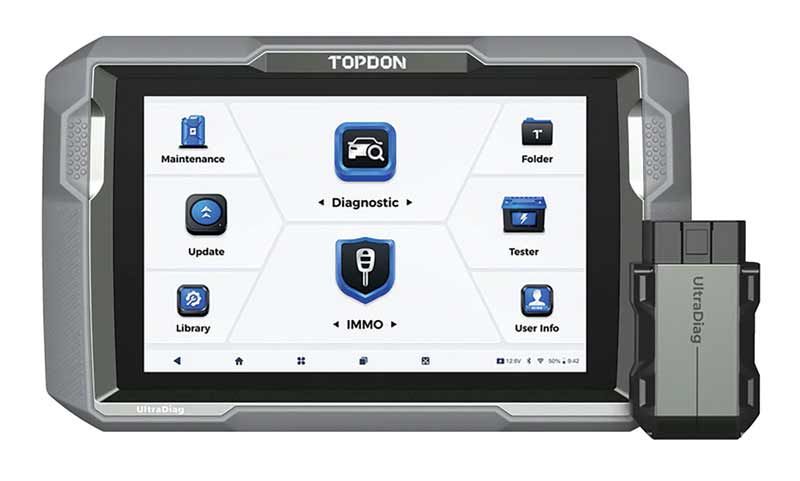 TODULTRADIAG - 8" Scan Tool with Bi-Directional Controls