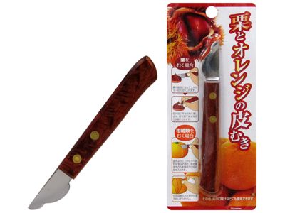 Echo Metal Chestnut &amp; Orange Peeler 13cm (Made in China).