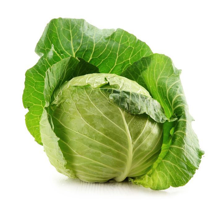 Fresh Green Cabbage, per lb