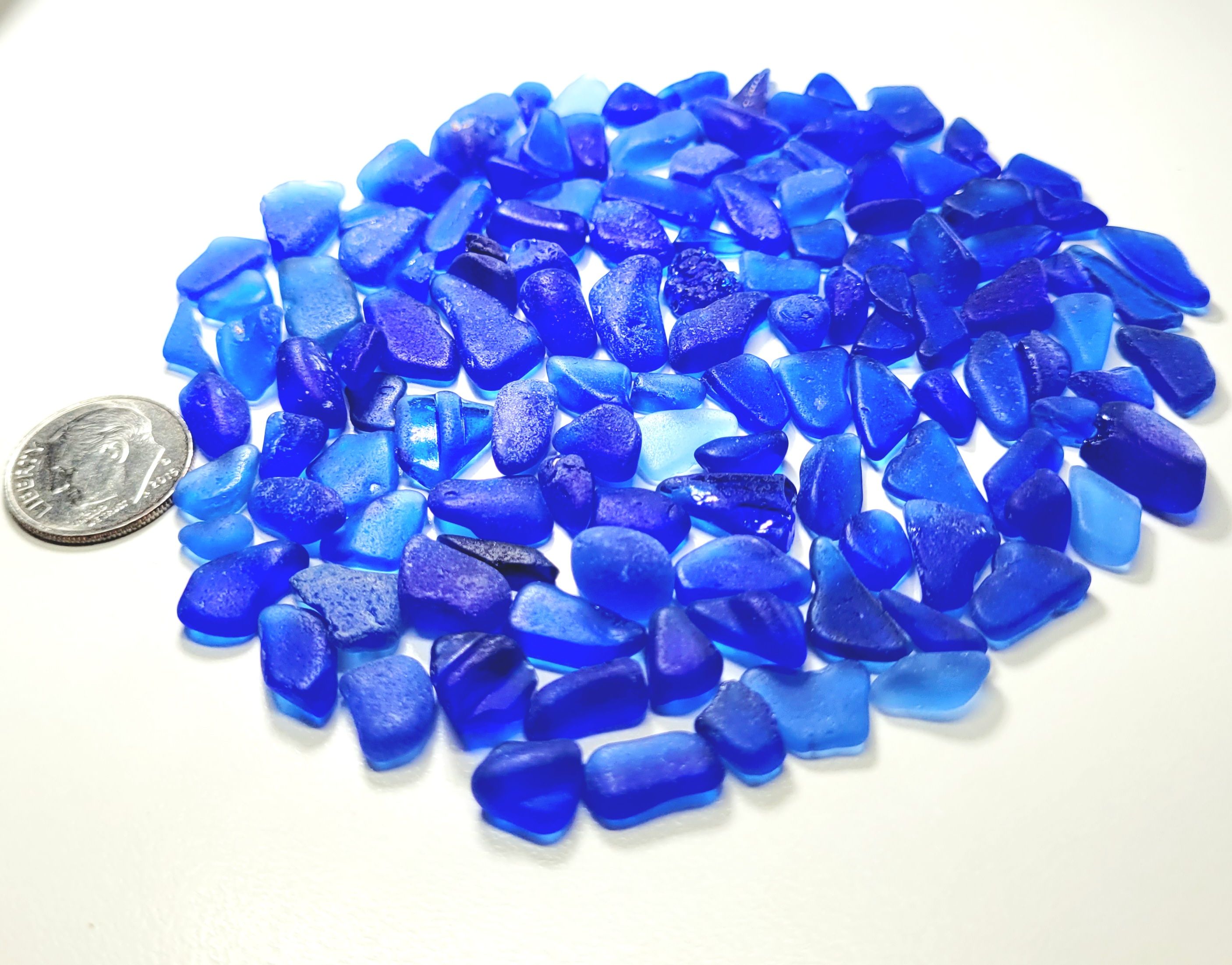 Cobalt Blue Craft Pile - 130 pcs