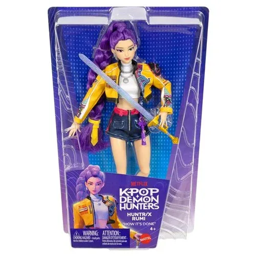 KPop Demon Hunters | Rumi - Huntr/x ''How It's Done'' Attire | Mattel Figurine Doll