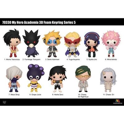 My Hero Academia | Class 1-A - Series 5 | Figural Bag Clip Blind Box