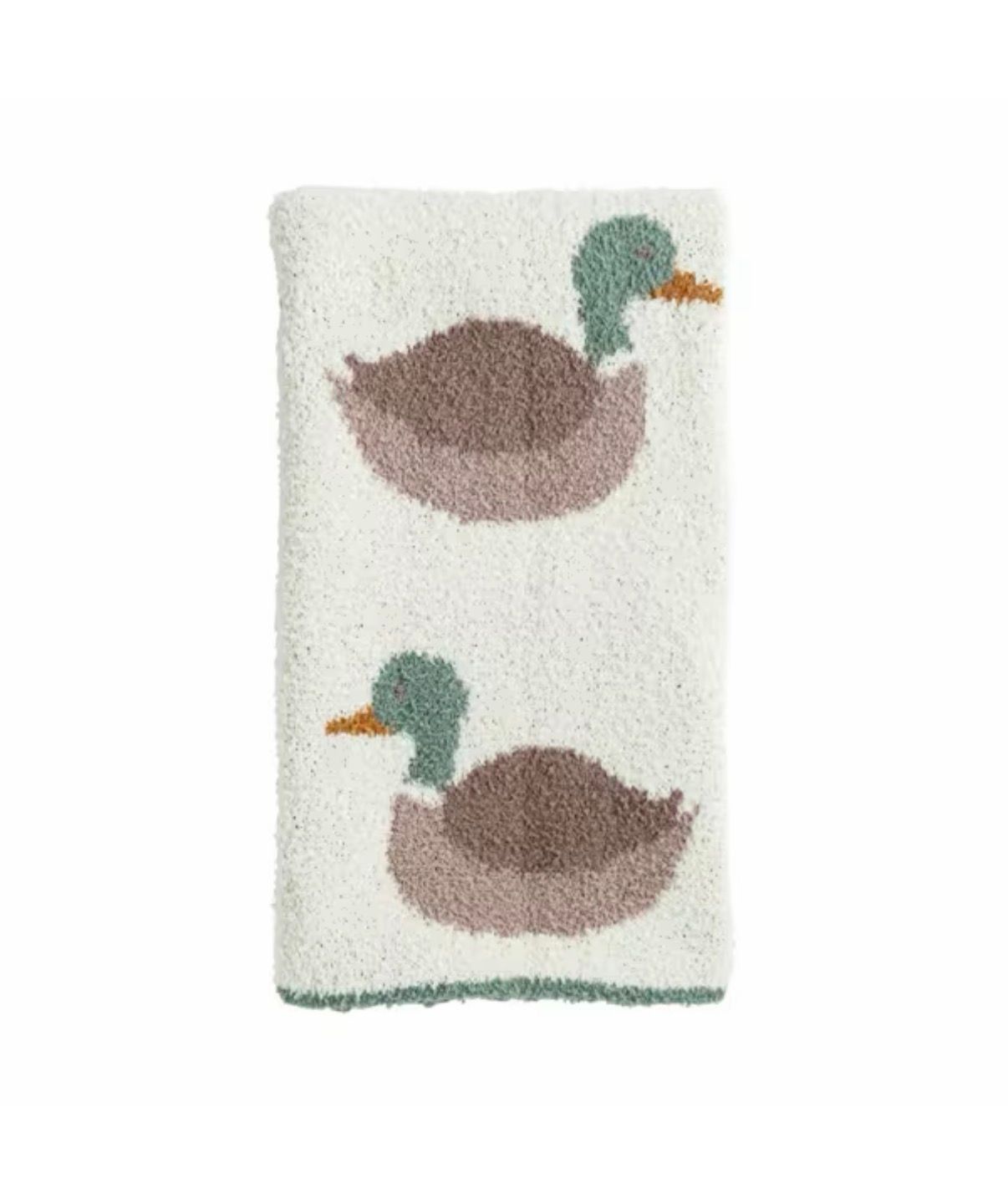 Mallard Duck Chenille Blanket