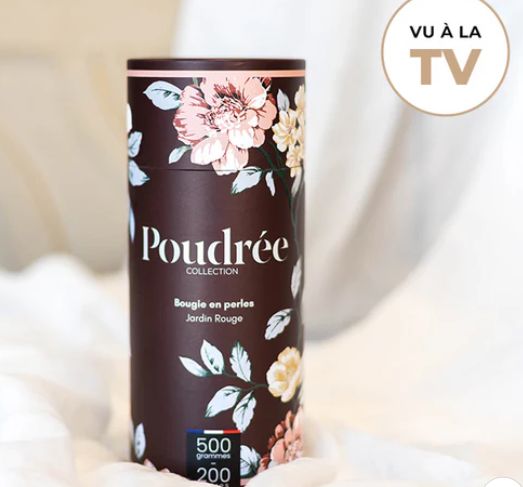 Poudrée Héritage Jardin Rouge 500g POUDREE PARIS Poudrée Héritage Jardin Rouge 500g POUDREE PARIS