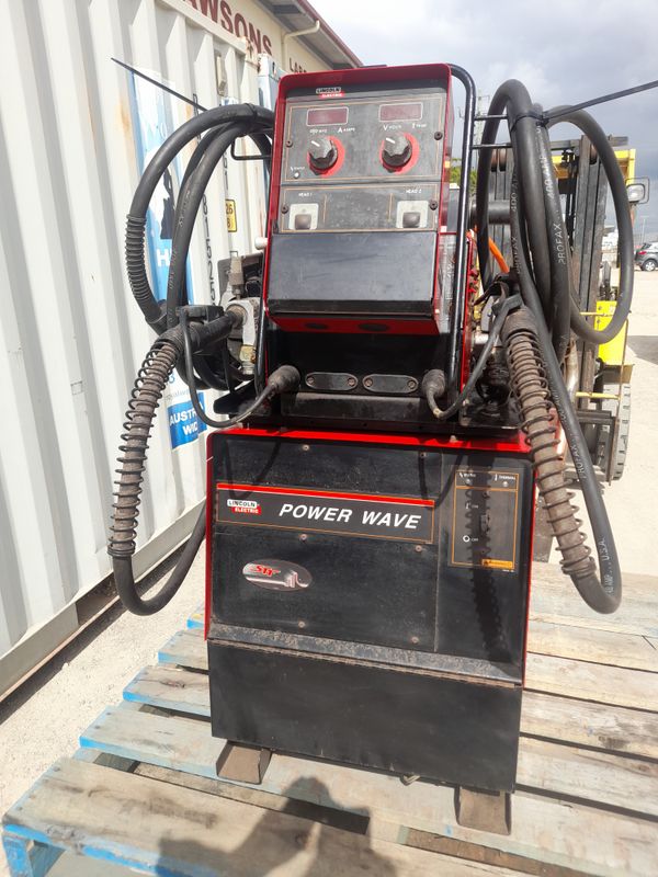 LINCOLN POWERWAVE 455/STT DUAL FEEDER - USED WELDING EQUIPMENT LINCOLN POWERWAVE 455/STT DUAL FEEDER - USED WELDING EQUIPMENT