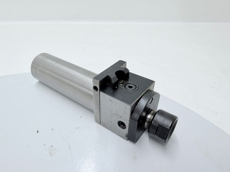 Traub CNC TNL 12 /7  Werkzeughalter Werkzeug britsch Schaft 28 ER16 verstellbar