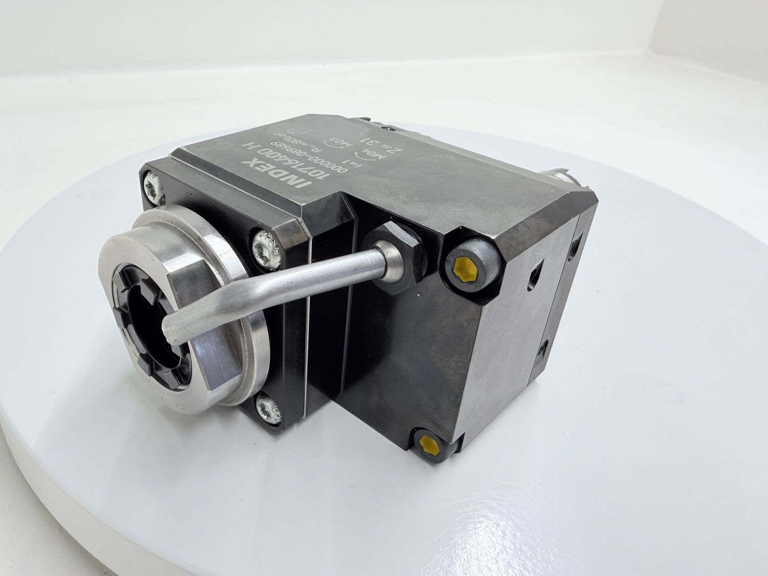 Traub Index Werkzeug Fräseinheit VDI25 1:1 Klauenkupplung W-Verzahnung W1255091 10716400 neuwertig