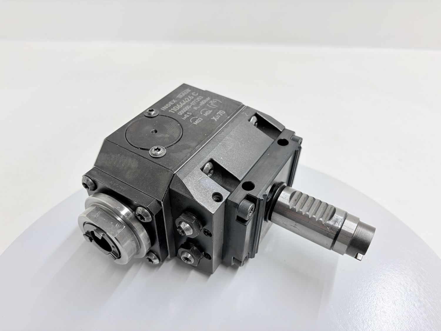 Traub Index Werkzeug Bohreinheit VDi 25 1:2 Er20 W1255071 11064426