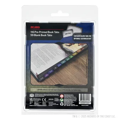 Dungeons & Dragons D&D 2024 – D&D Book Tabs: 2024 Monster Manual