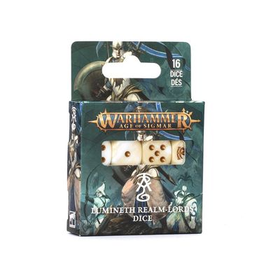 Würfelset der Lichtfürsten der Lumineth Dice - Lumineth  - Warhammer Age of Sigmar - Games Workshop