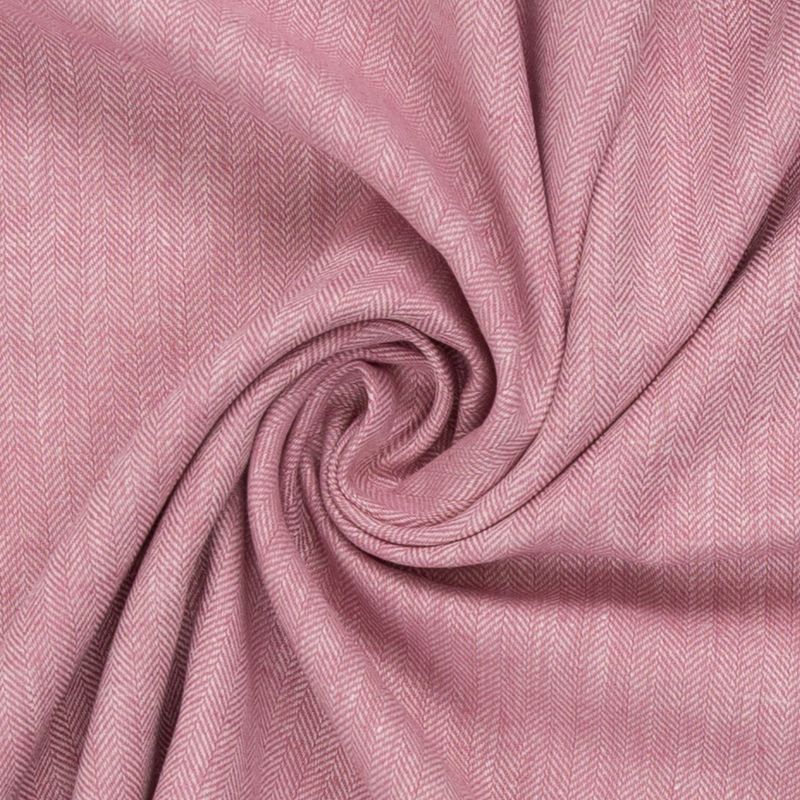 Baumwoll Leinen Fischgrät