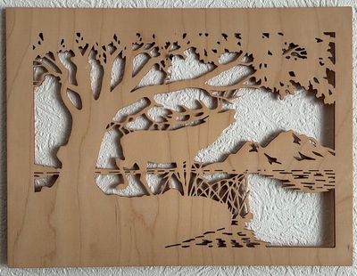 Muster - Wand- und Fensterbild "Wildtiere 5"