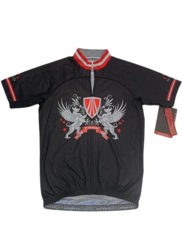 Bontrager Trikot Men "Race Lite Griffin", schwarz/rot