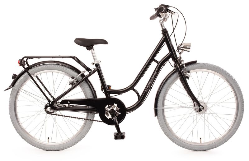 24 24" Junior-Fahrrad Bachtenkirch BULEVA, schwarz