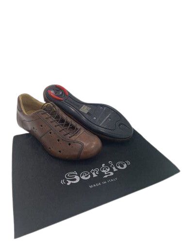 Sergio - handgefertigter Rennrad-Schuh Sergio - handgefertigter Rennrad-Schuh "Classico Corsa", marrone
