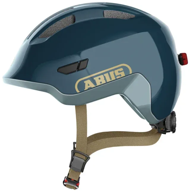 ABUS Kinderhelm Smiley 3.0 ACE LED royal blue shiny, Gr. M