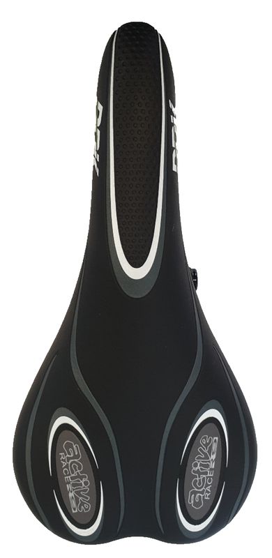 Fahrradsattel DDK Fahrradsattel DDK "active RaceR9" für 26"/28" Fahrräder, schwarz/silber