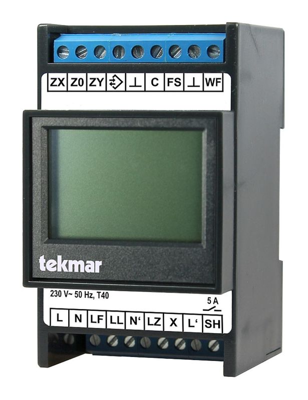 Tekmar Wohnungssteuergerät mit Steuersystem DC und TGN für Speicherheizgeräte und Fußboden-Speicherheizungen Tekmar Wohnungssteuergerät mit Steuersystem DC und TGN für Speicherheizgeräte und Fußboden-Speicherheizungen