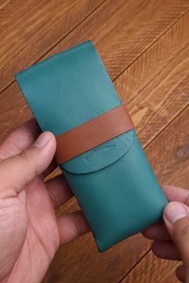 Eleanor Stitchless Fountain Pen Leather Case Eleanor Stitchless Fountain Pen Leather Case