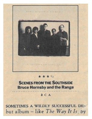 Hornsby, Bruce / Scenes From the Southside / 1988