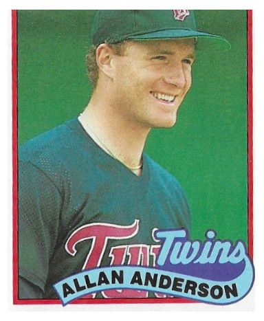 Anderson, Allan / 1989 Minnesota Twins / Topps #672
