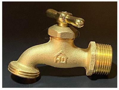 Bibb Valve / Everbilt: Brass Hose Bibb Valve (3/4")