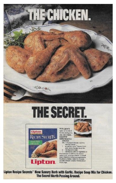 Lipton / The Chicken. The Secret. / 1993