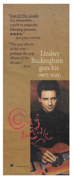 Buckingham, Lindsey / Out of the Cradle / 1992