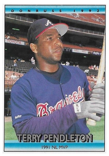Pendleton, Terry / 1992 Atlanta Braves / Donruss #BC2