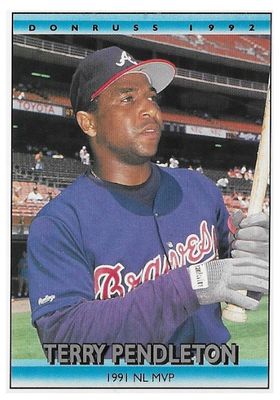 Pendleton, Terry / 1992 Atlanta Braves / Donruss #BC2
