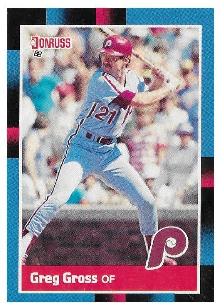 Gross, Greg / 1988 Philadelphia Phillies / Donruss #412