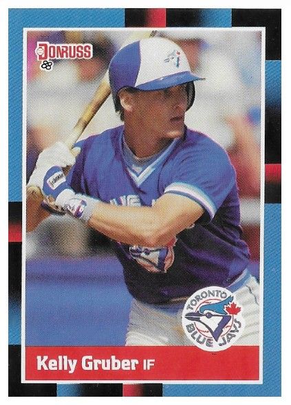 Gruber, Kelly / 1988 Toronto Blue Jays / Donruss #244